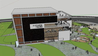 精品現(xiàn)代商業(yè)建筑SU模型及高清效果圖全解析